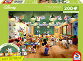 Schmidt Thomas Kinkade 200 Palan Palapeli Mickey And Minnie Schoolhouse