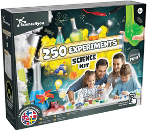 Science4You 250 Experiments Tiedesetti