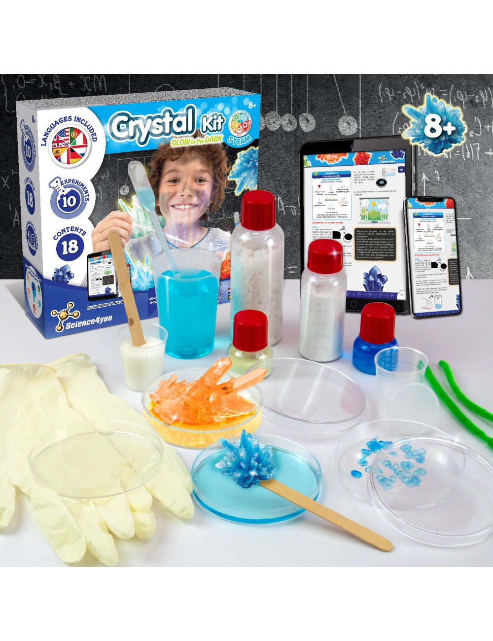 Science4You Kristallilaboratorio Tiedesetti