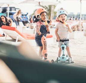Scoot & Ride Lasten Pyöräilykypärä Peach XXS-S