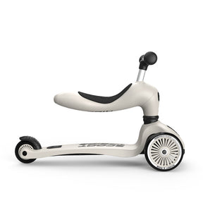 Scoot & Ride Potkulauta/Potkupyörä Highwaykick 1 Ash/Kerma