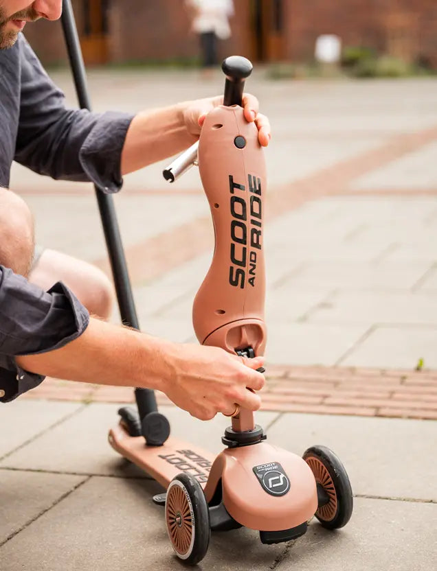 Scoot & Ride Push & Go Potkulauta/Potkupyörä Highwaykick 1 Mocha/Ruskea