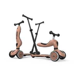 Scoot & Ride Push & Go Potkulauta/Potkupyörä Highwaykick 1 Mocha/Ruskea