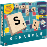 Scrabble Wood/ Puinen Scrabble Sanapeli