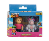 Stumble Guys Collectible Figures 2-pack Hahmopakkaus Ms Stumble ja Sprinkles