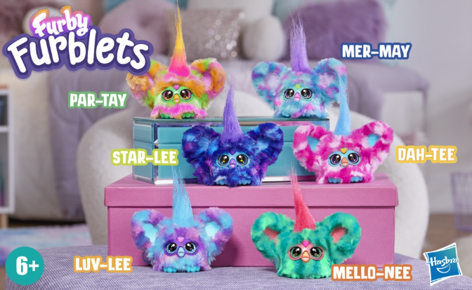 Furby Furblets Interaktiivinen Pehmolelu Lajitelma