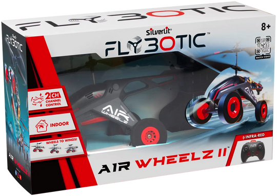 Silverlit Flybotic Air Wheelz II Radio-Ohjattava Auto sekä Helikopteri