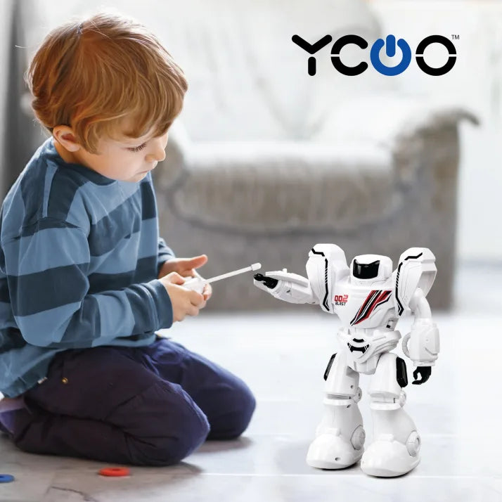 Silverlit YCOO Robo Blast One Mini Kauko-Ohjattava Robotti Valkoinen