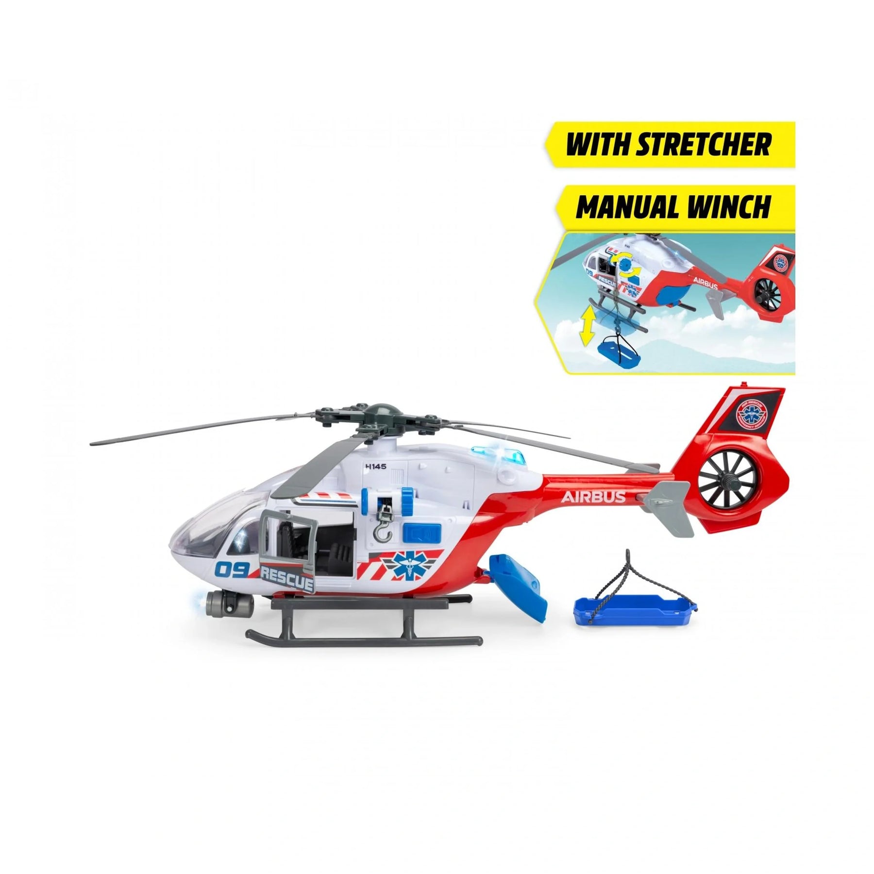 Simba Dickie Suuri Helikopteri Valoilla ja Äänillä