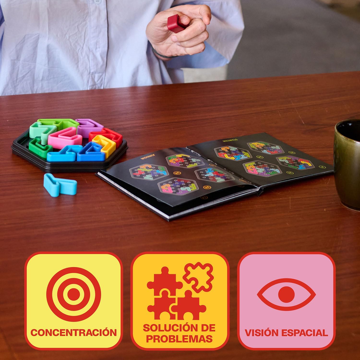 SmartGames IQ Deluxe Hexagon