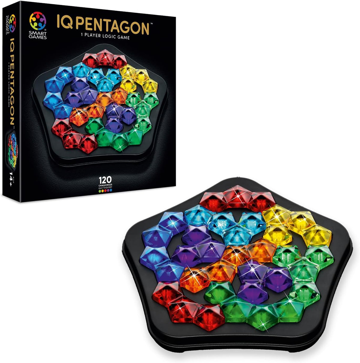 SmartGames IQ Deluxe Pentagon Logiikkapeli