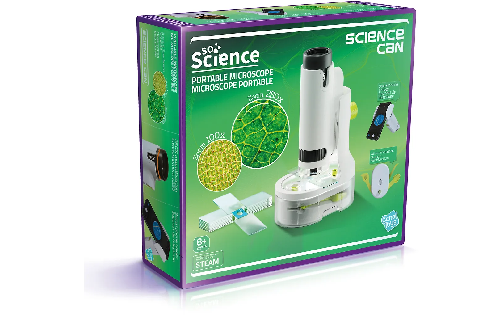 So Science Kannettava Mikroskooppi