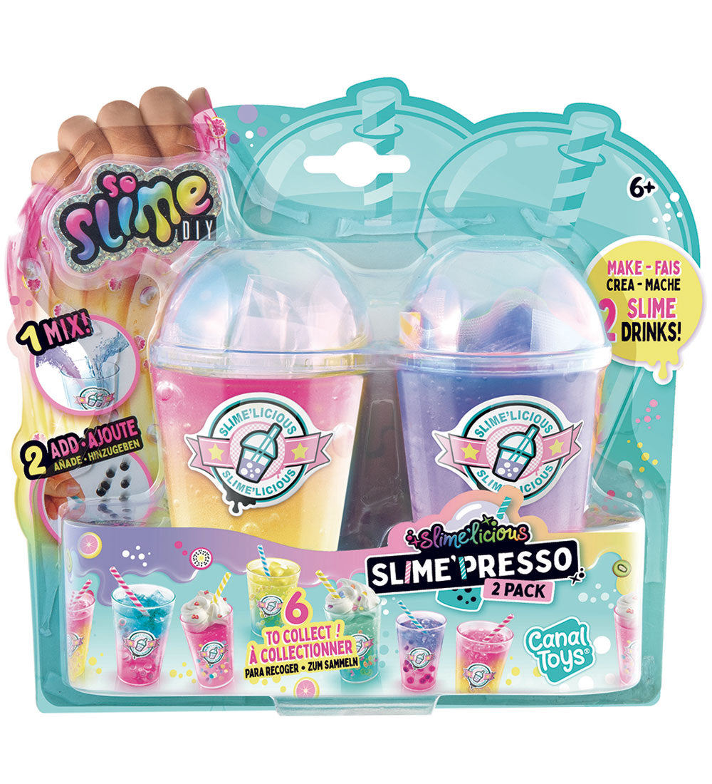 So Slime Diy Slimelicious Slime Espresso 2 Pack