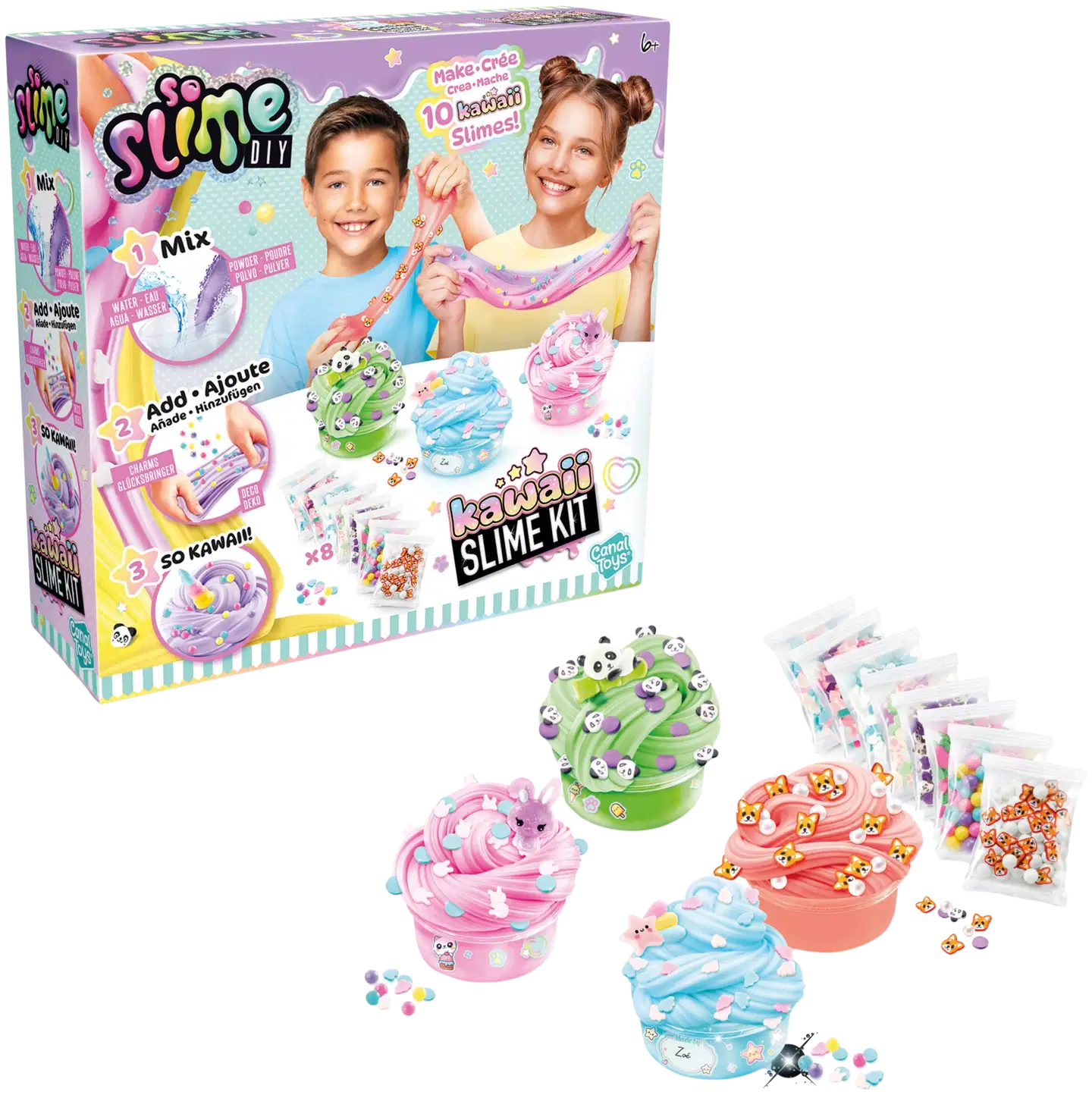 So Slime Kawaii Lima Askartelu Leikkisetti