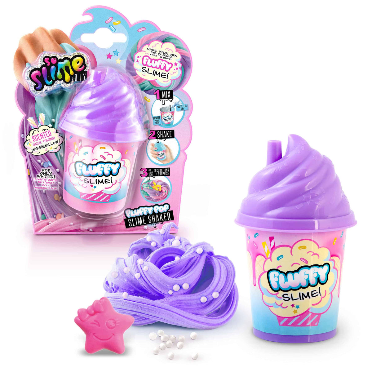 So Slime Slime Shaker Fluffy Tee Oma Vaahtolima