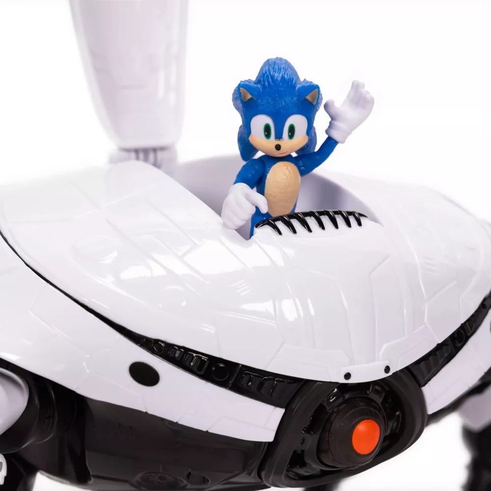 Sonic 3 Movie Deluxe Leikkisetti & 6,5 cm Sonic-figuuri
