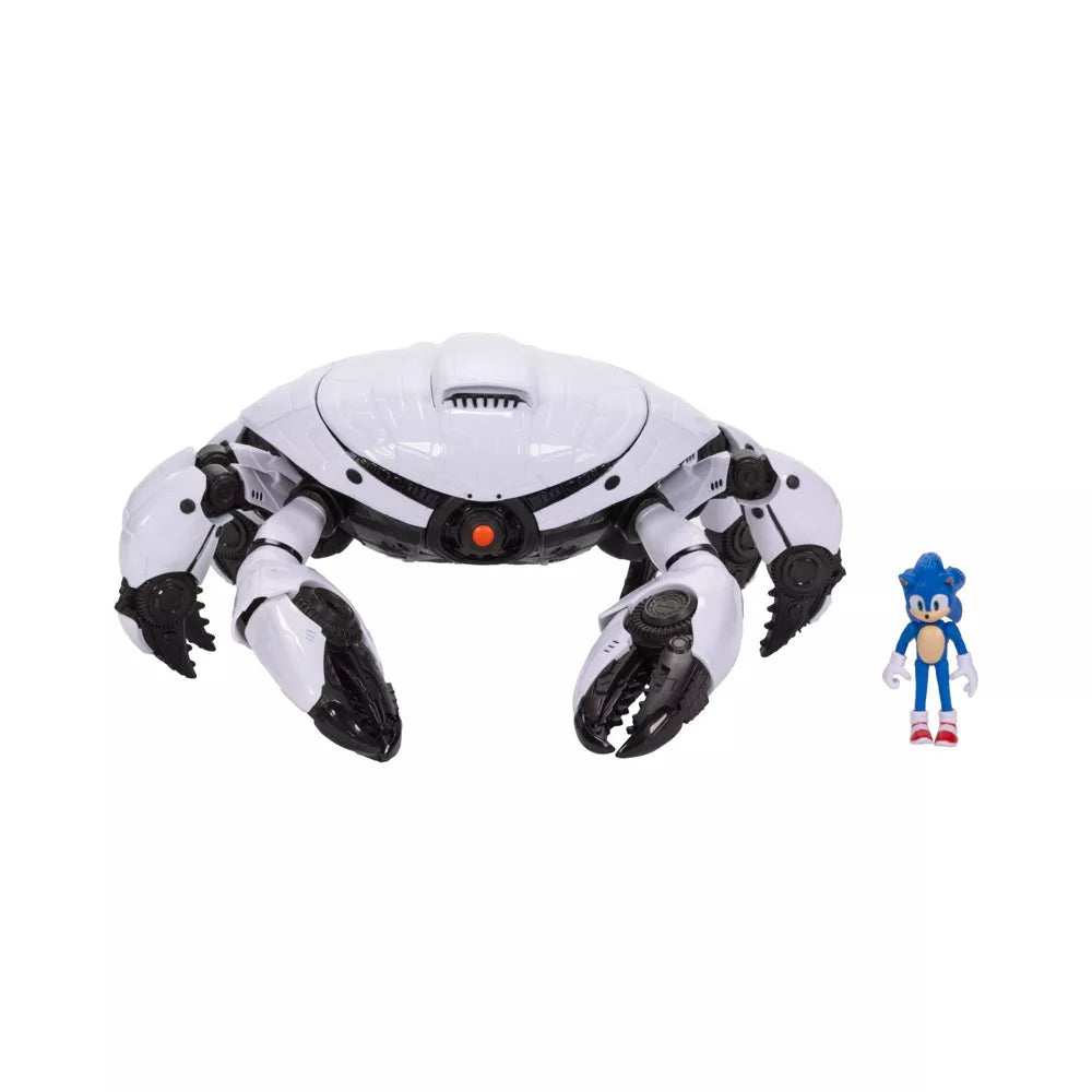 Sonic 3 Movie Deluxe Leikkisetti & 6,5 cm Sonic-figuuri