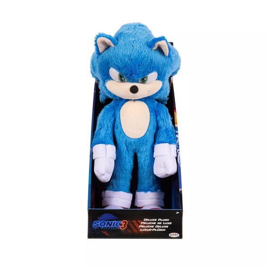 Sonic 3 The Hedgehog Sonic Deluxe Pehmolelu 33cm