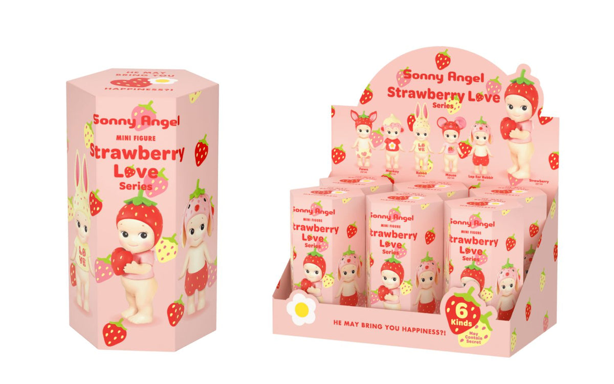 Sonny Angel Strawberry Love Series Yllätyshahmopakkaus