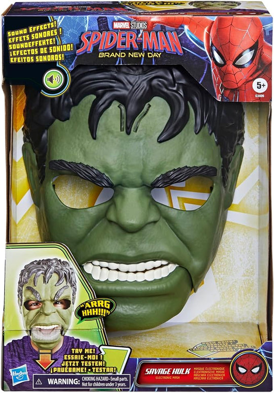 Spider-Man Brand New Day Savage Hulk Naamari Äänillä