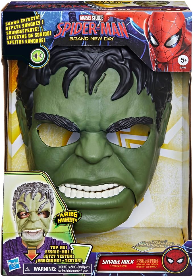 Spider-Man Brand New Day Savage Hulk Naamari Äänillä 