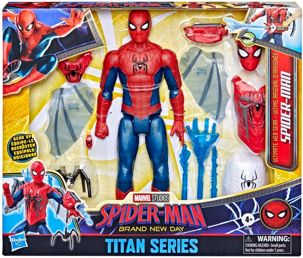 Spider-Man Brand New Day Ultimate Web Gear Spider-Man Hahmo ja Tarvikkeita