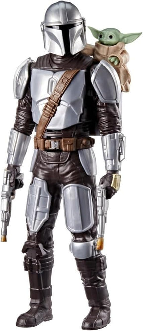 Star Wars Mandalorian Hahmo & Grogu 28 cm Äänellä