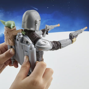 Star Wars Mandalorian Hahmo & Grogu 28 cm Äänellä