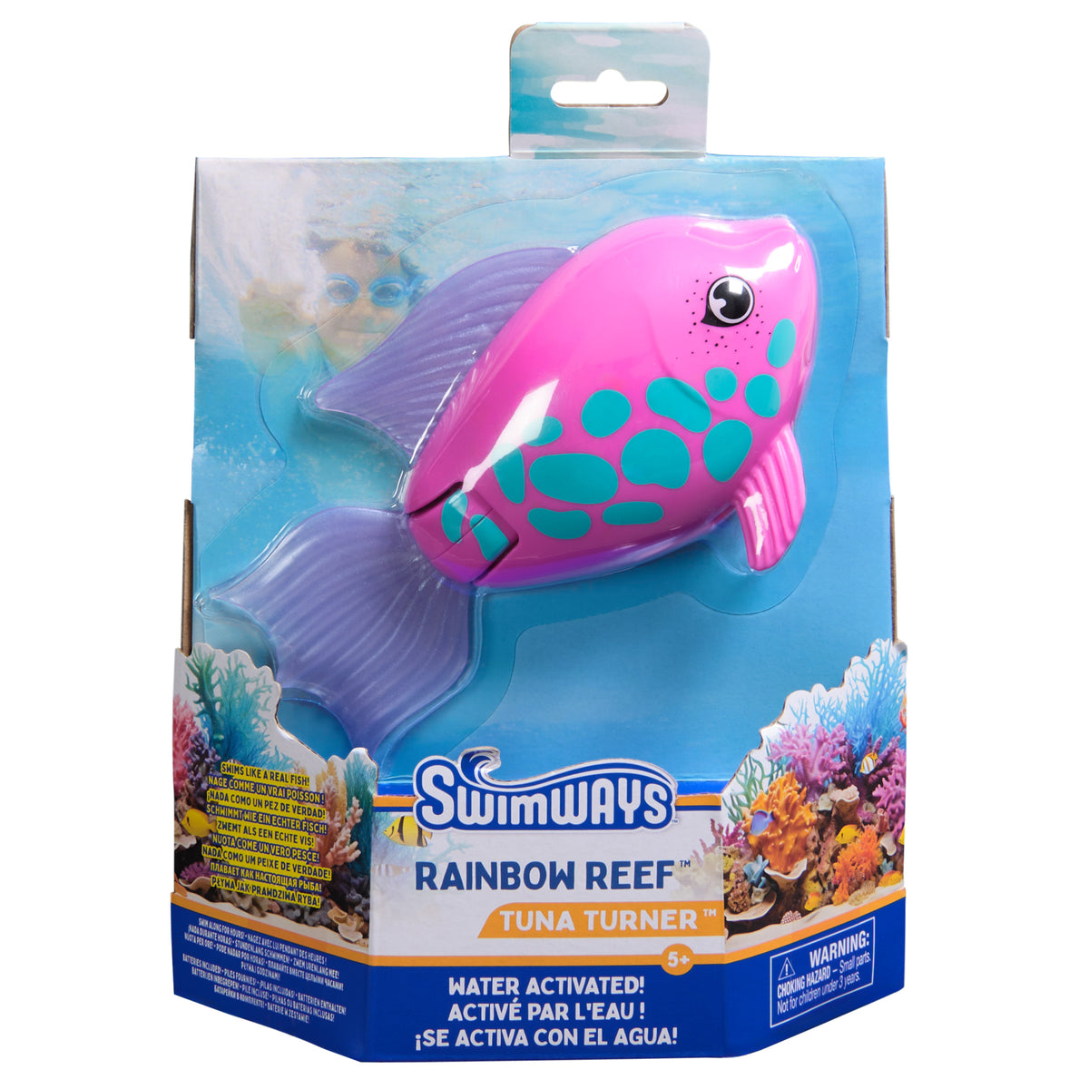 Swimways Rainbow Reef Sukeltava Kala Tuna Turner