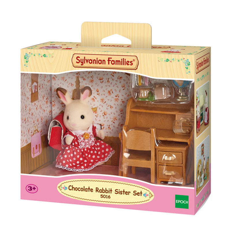 Sylvanian Families 5016 Suklaapupusisko ja Kirjoituspöytä