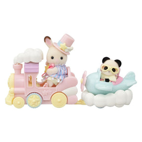 Sylvanian Families Huvipuistosetti Lentokone & Juna