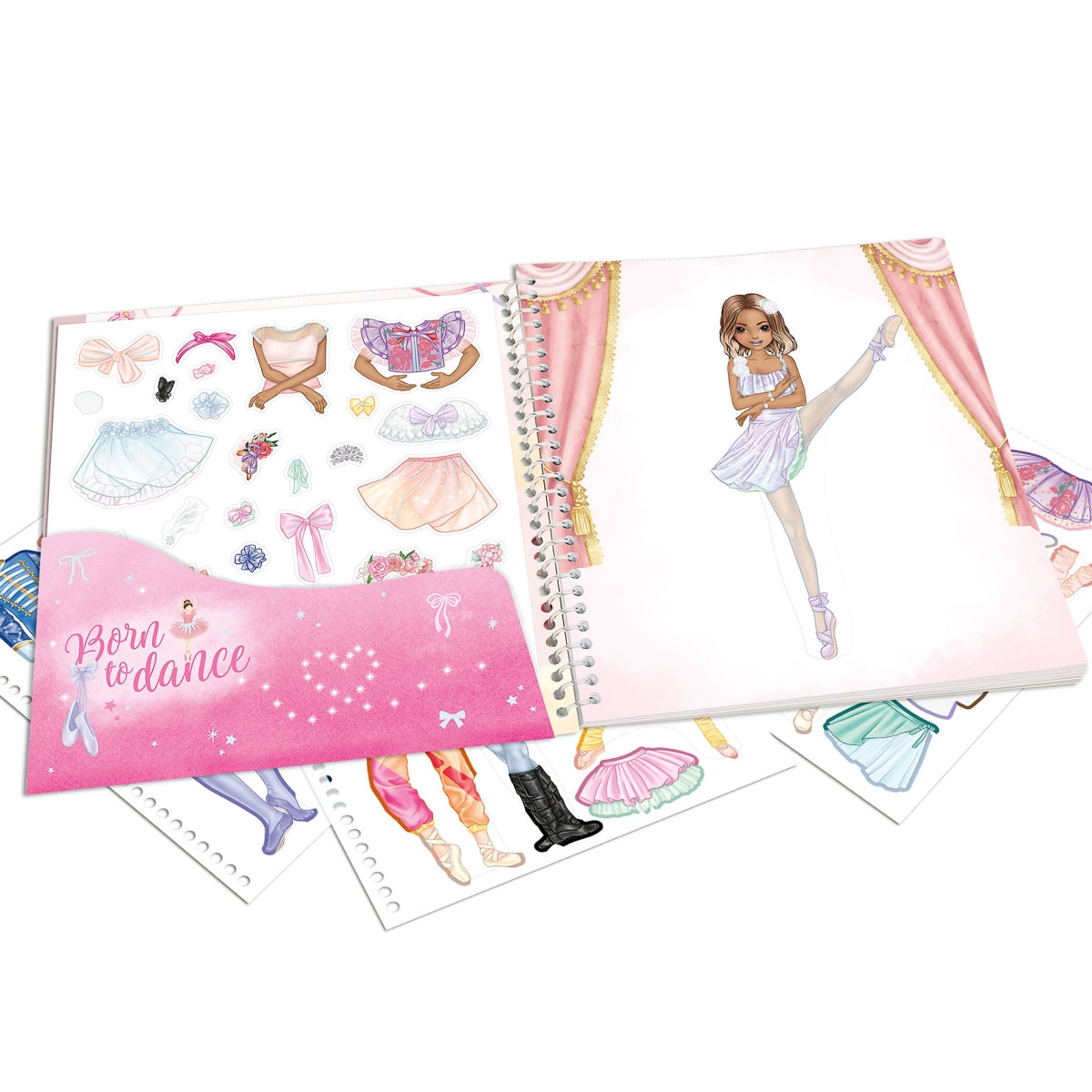 TOPModel Dress Me Up Ballet Tarrakirja