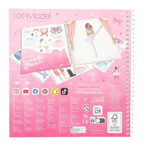 TOPModel Dress Me Up Ballet Tarrakirja