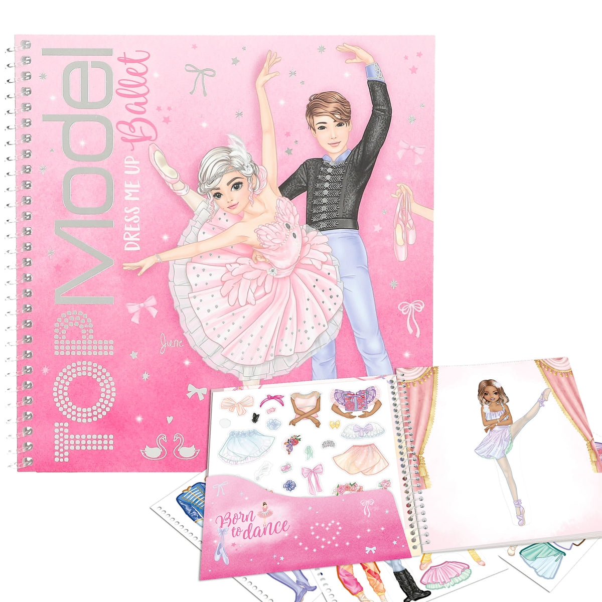 TOPModel Dress Me Up Ballet Tarrakirja