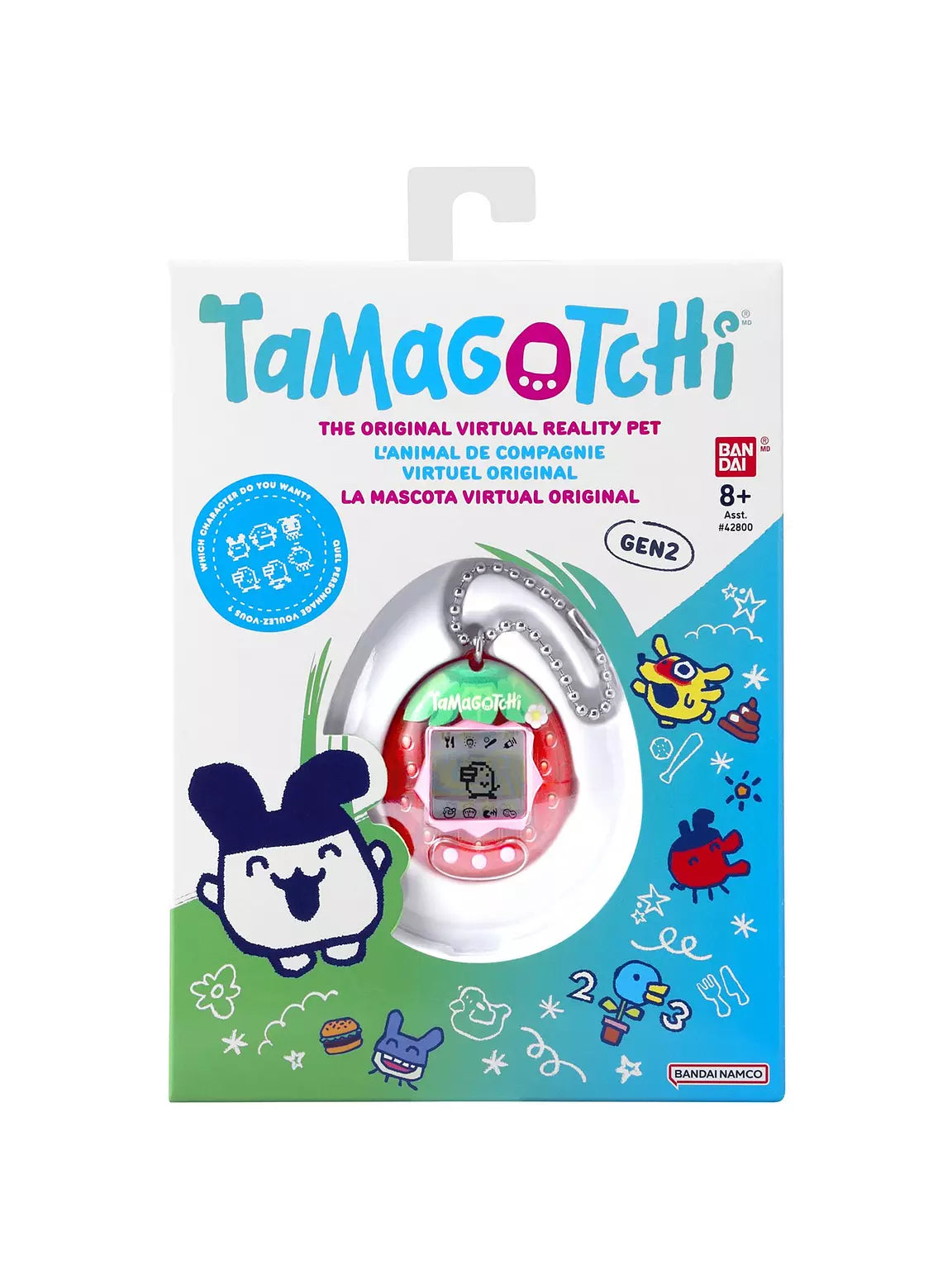 Tamagotchi The Original Virtual Reality Fresh Strawberry