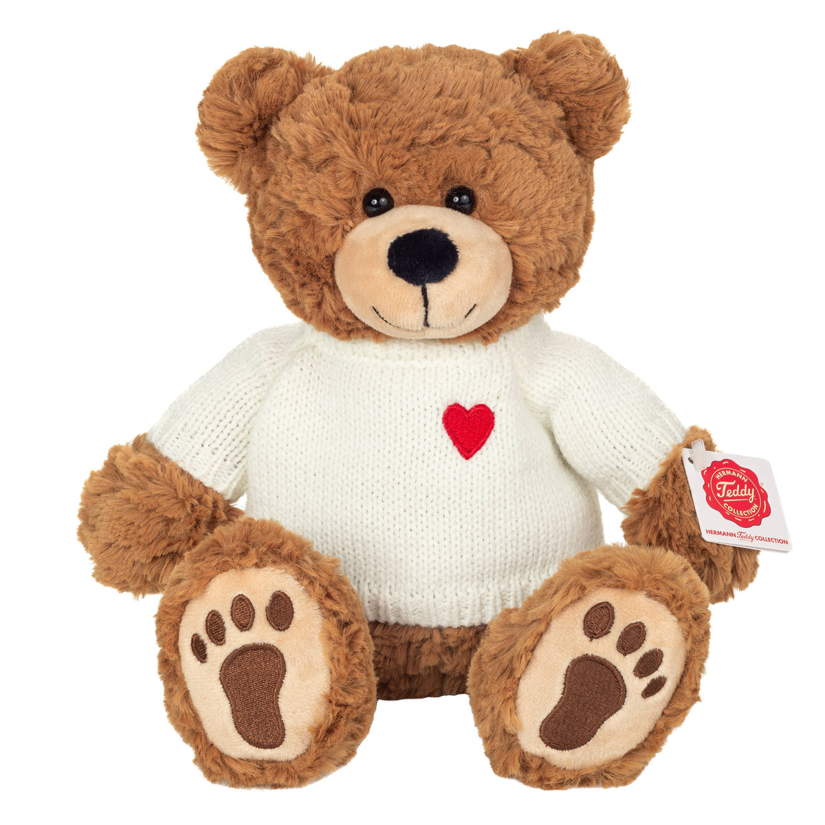 Teddy Hermann Nalle Pehmolelu Villapaidassa 30 cm