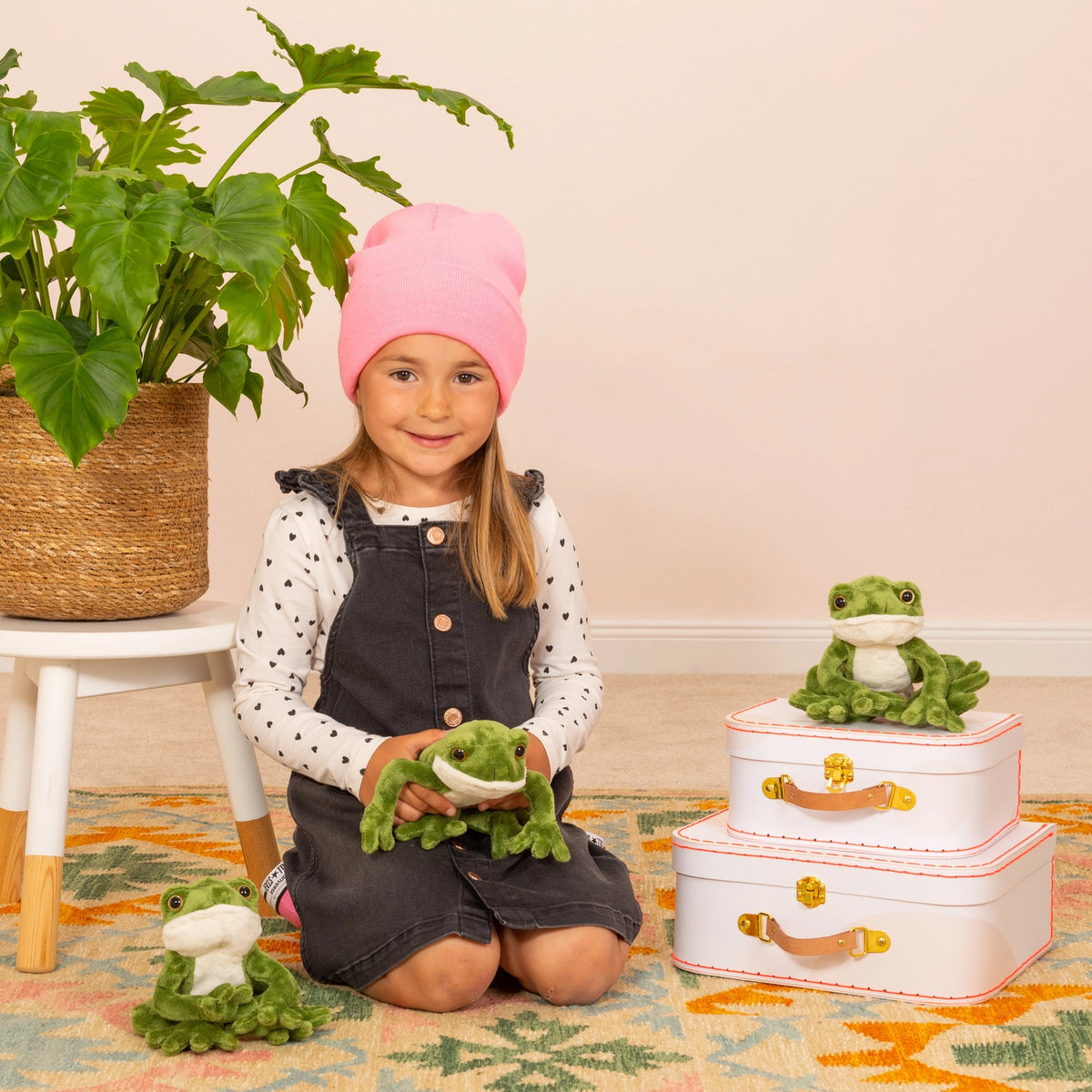 Teddy Hermann Sammakko Pehmolelu 15 cm