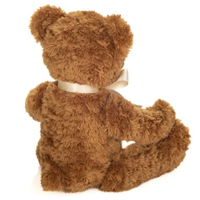 Teddy Hermann Teddy Pehmolelu Kultaisella Rusetilla Nivelletty 37 cm