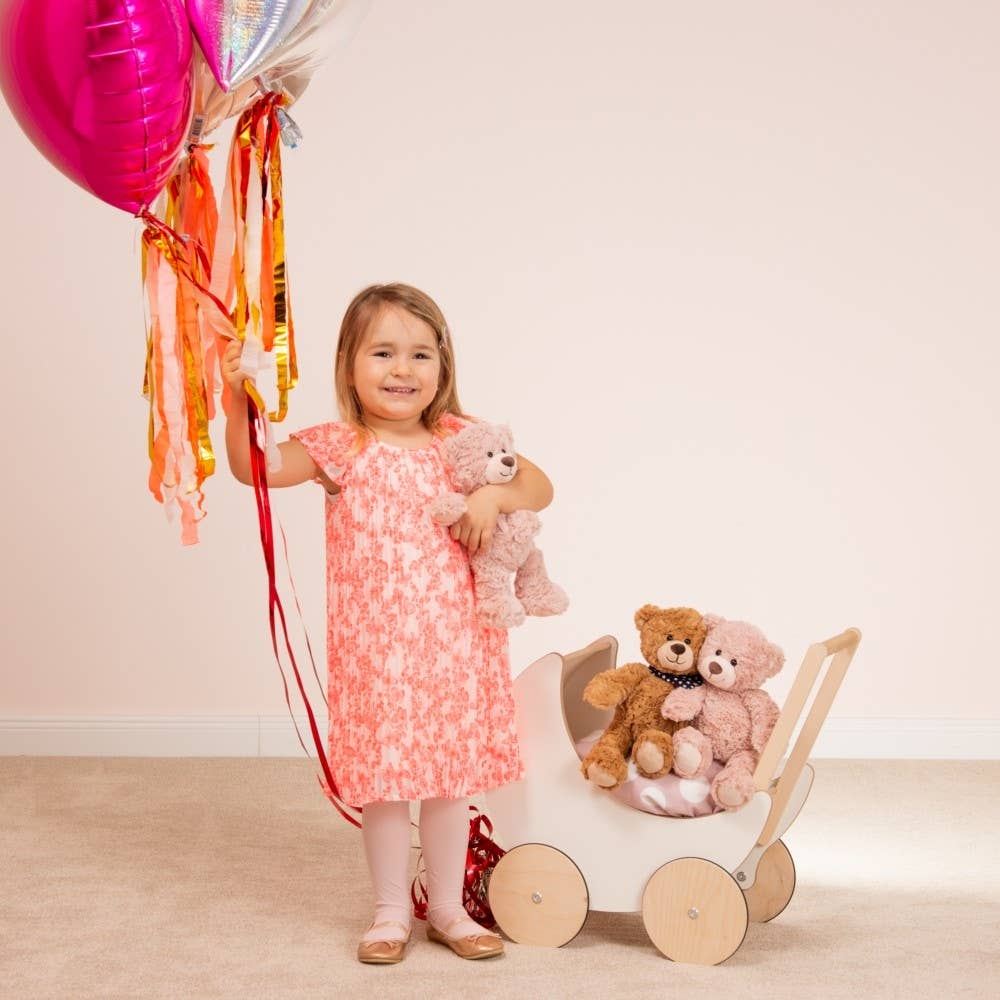 Teddy Hermann Vaaleanpunainen Nalle 30cm