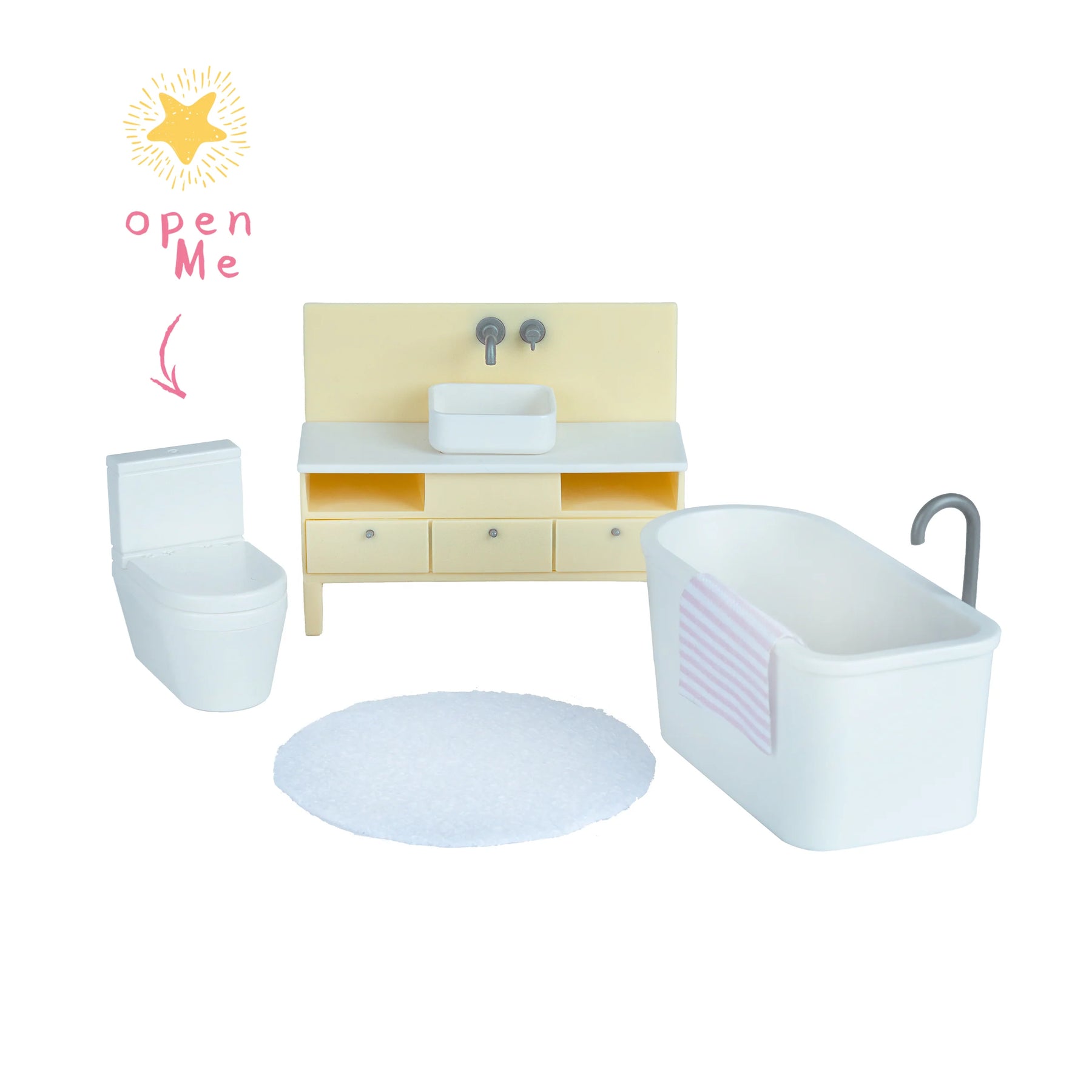 The Magical World Of Lundby BASIC Kylpyhuone
