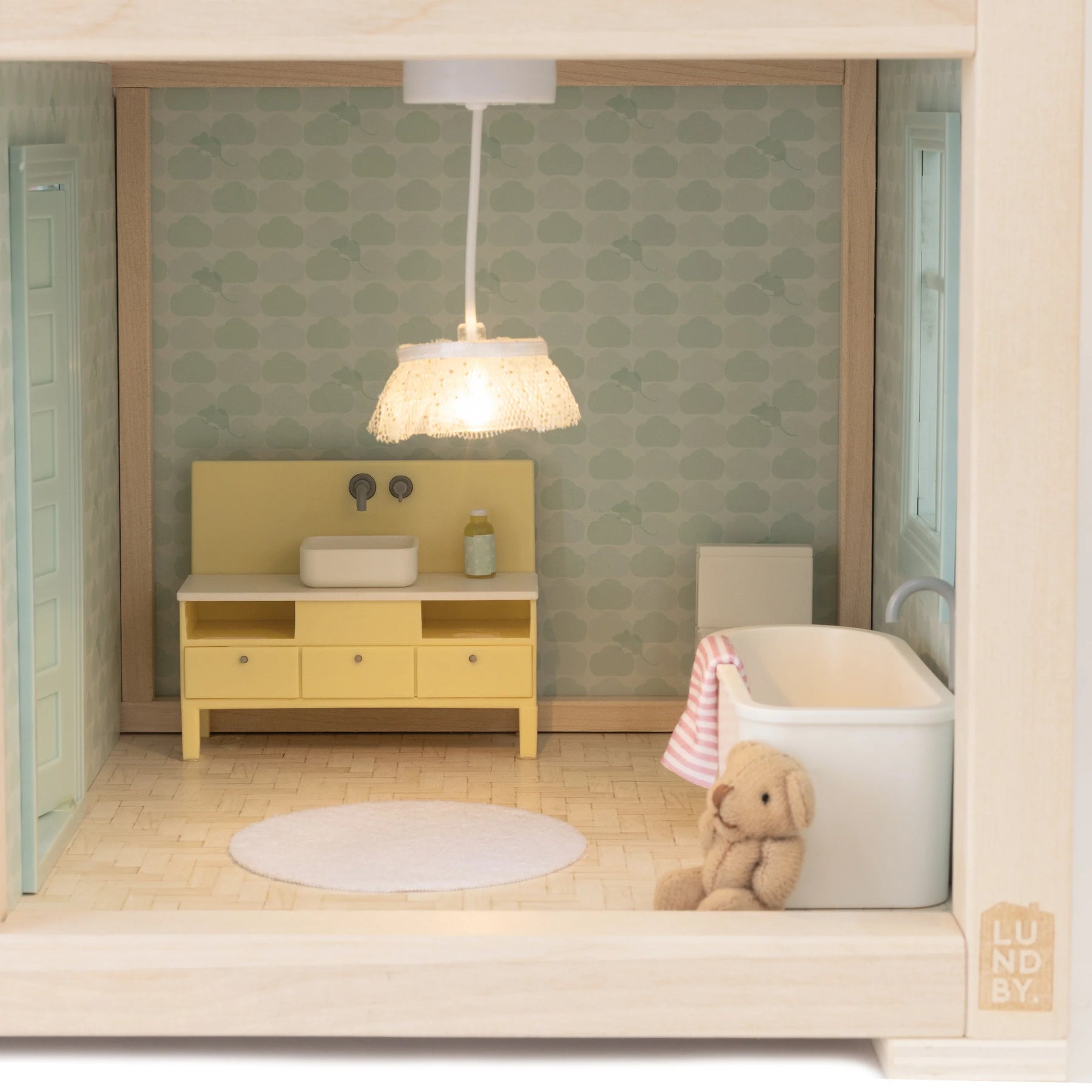 The Magical World Of Lundby BASIC Kylpyhuone