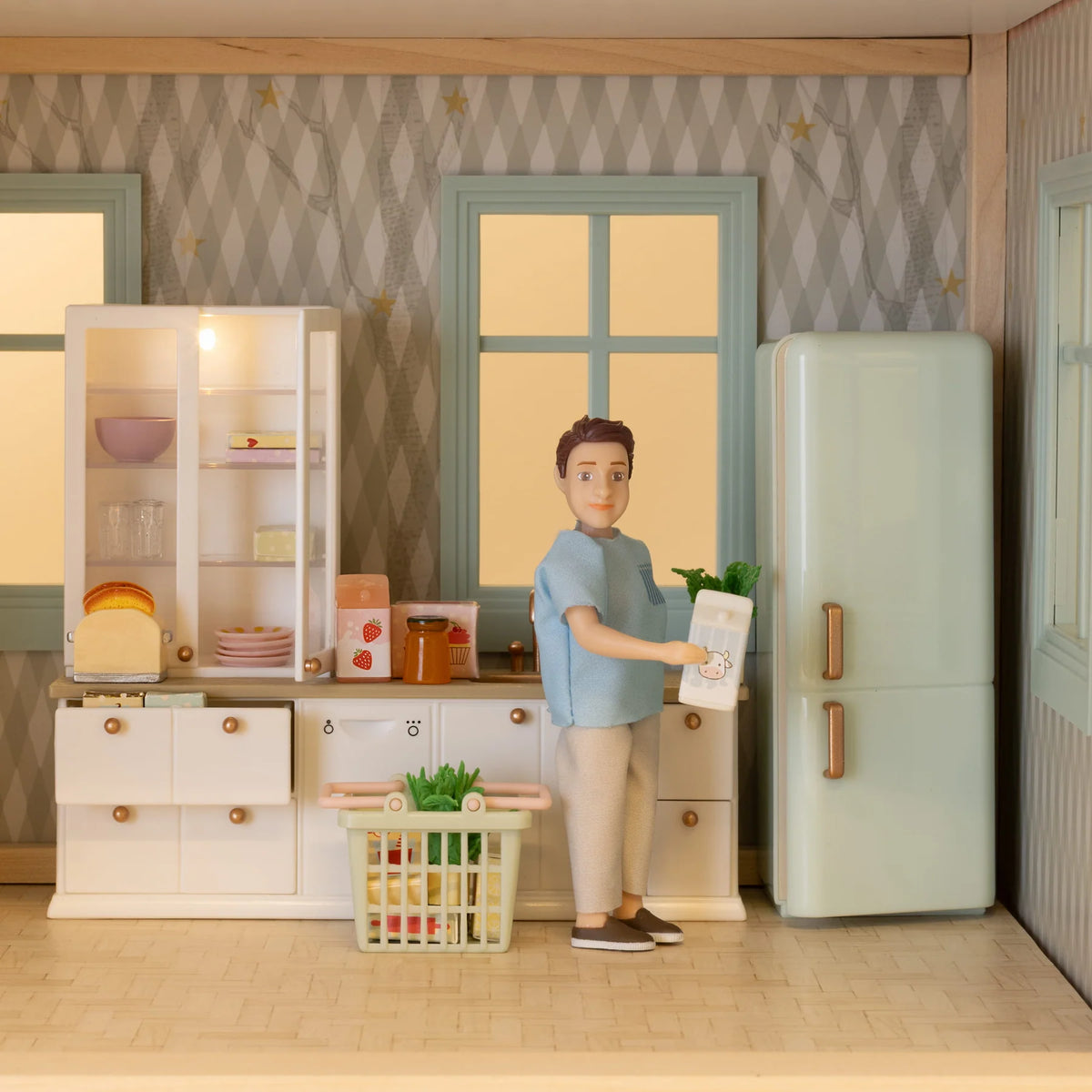 The Magical World Of Lundby Keittiökaapit Sekä Tarvikkeet