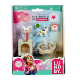 The Magical World Of Lundby Lemmikit Kissat ja Tarvikkeet