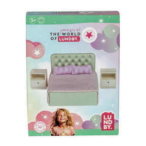 The Magical World of Lundby Nukkekodin Kalusteet BASIC Makuuhuone