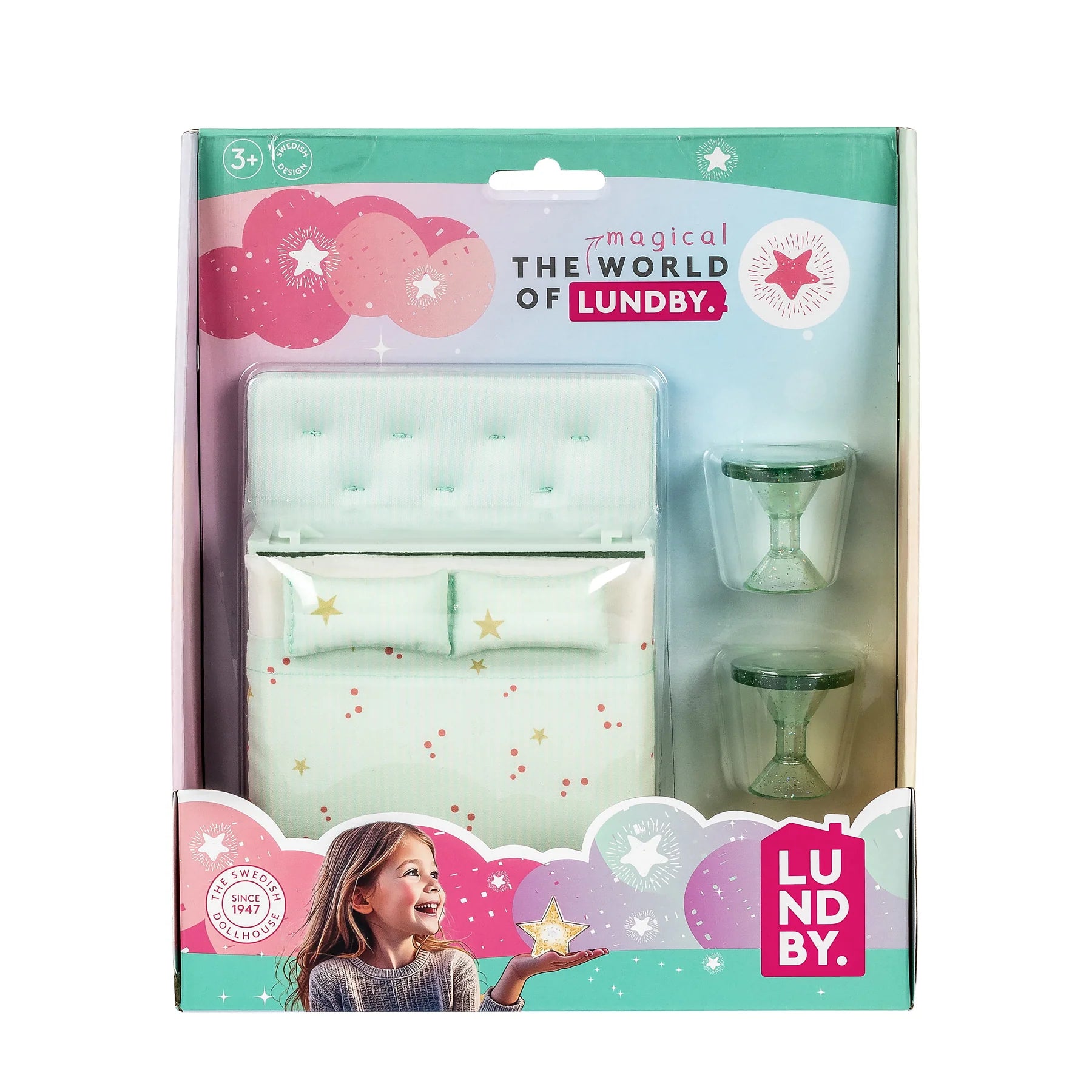 The Magical World of Lundby Nukkekodin Kalusteet Makuuhuone