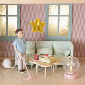The Magical World of Lundby Nukkekodin Kalusteet Nojatuolit ja Sohvapöytä