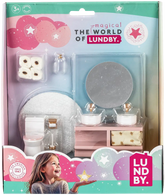 The Magical World of Lundby Nukkekodin Kalusteet Pesuallas ja WC
