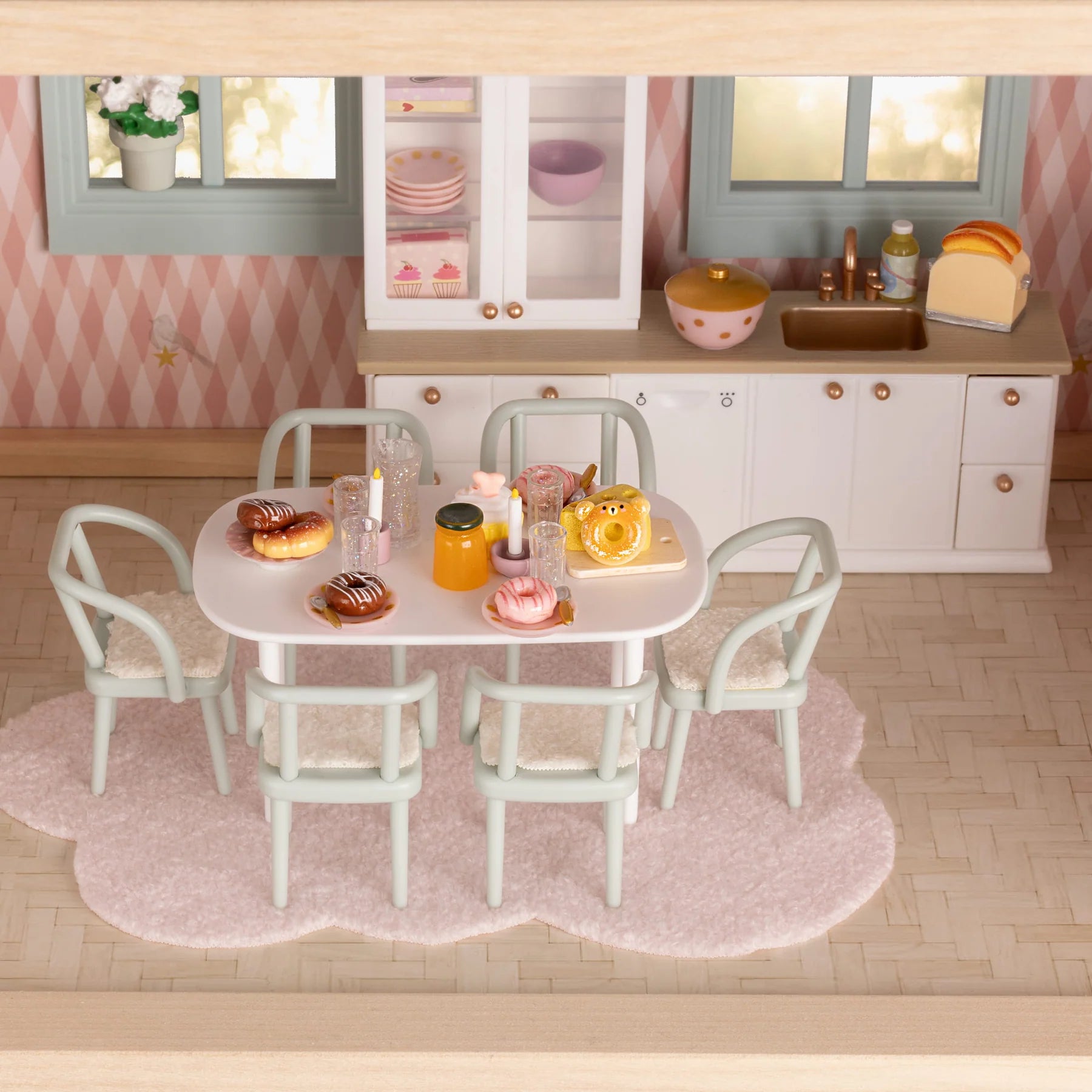 The Magical World of Lundby Nukkekodin Ruoka Aamiainen