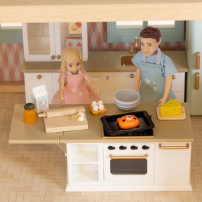 The Magical World of Lundby Nukkekodin Ruoka Leivontasetti