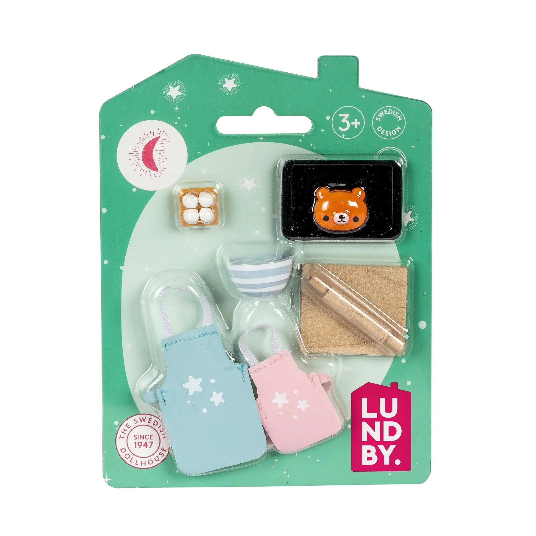 The Magical World of Lundby Nukkekodin Ruoka Leivontasetti